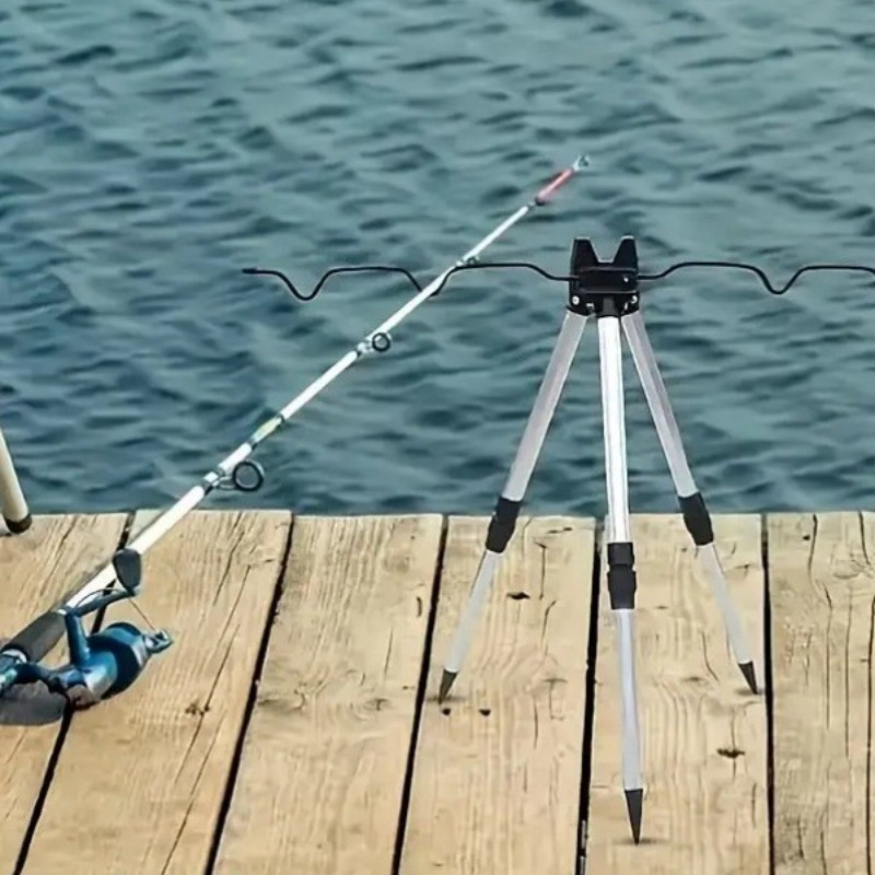 Fishing Equipment Rod - طقم واحد من حامل صيد تلسكوبي