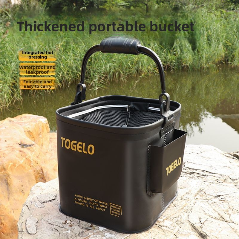 Fishing Equipment In - دلو السمك دلو صيد جديد قابل