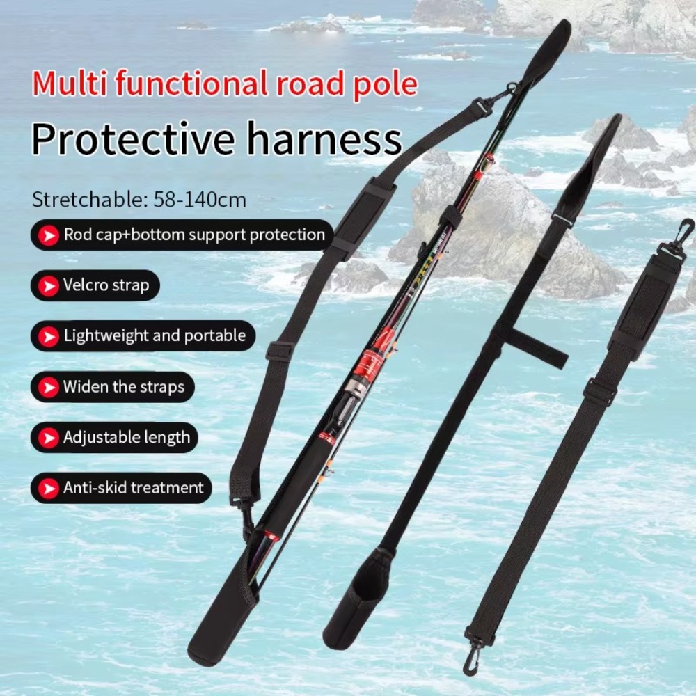 المحمولة الصيد رود حقيبة التخز - مراجعة Fishing Equipment Rod وسعره