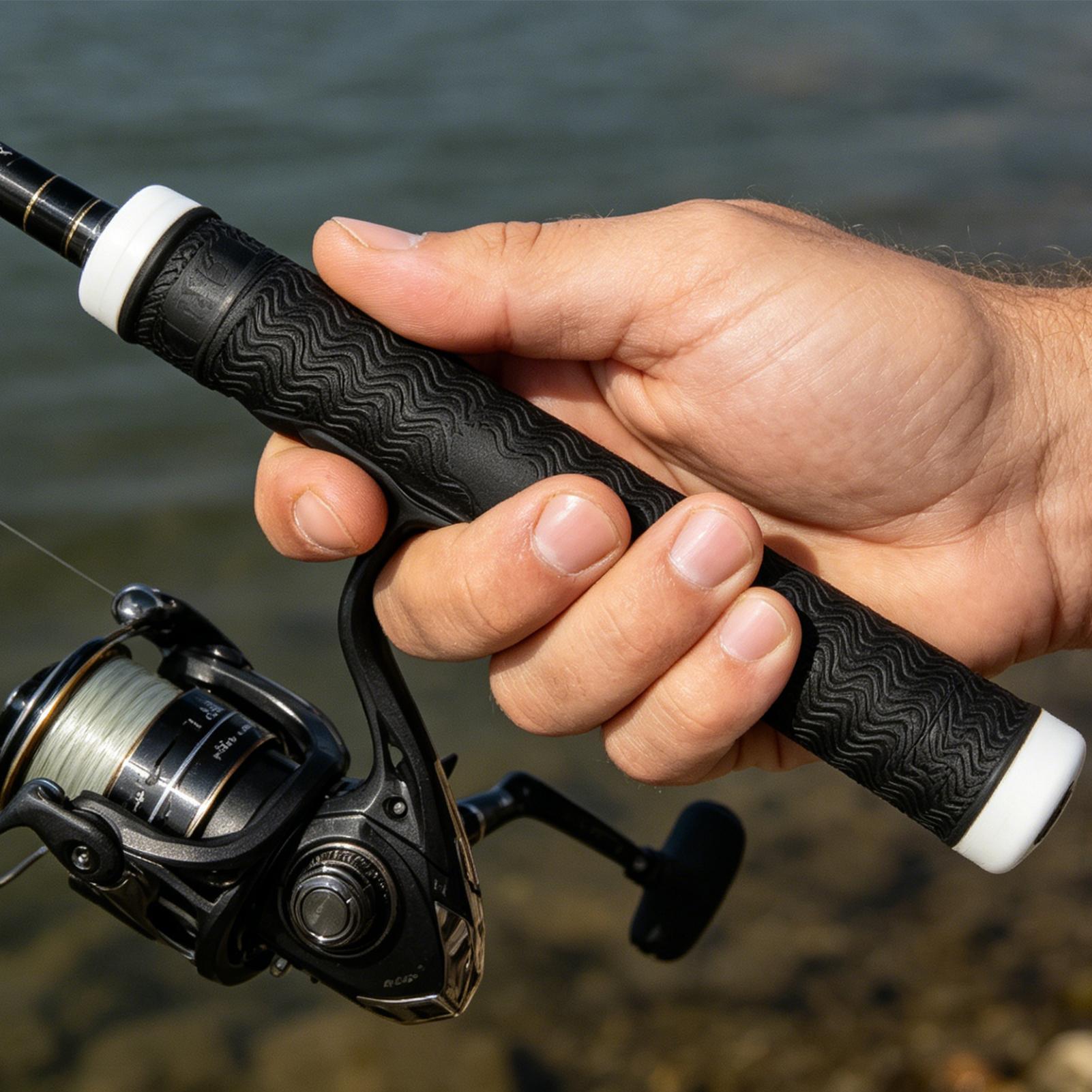 مقبض لقضيب الصيد مزود بغطاء حم - مراجعة Fishing Rod Glove وسعره