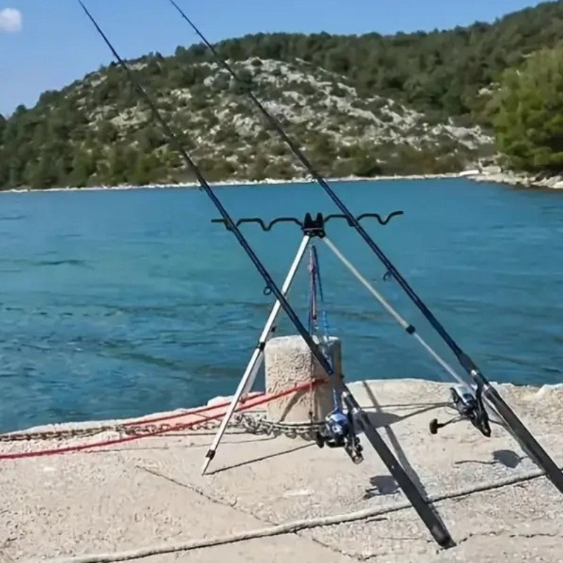 طقم واحد من حامل صيد تلسكوبي م - مراجعة Fishing Equipment Rod وسعره