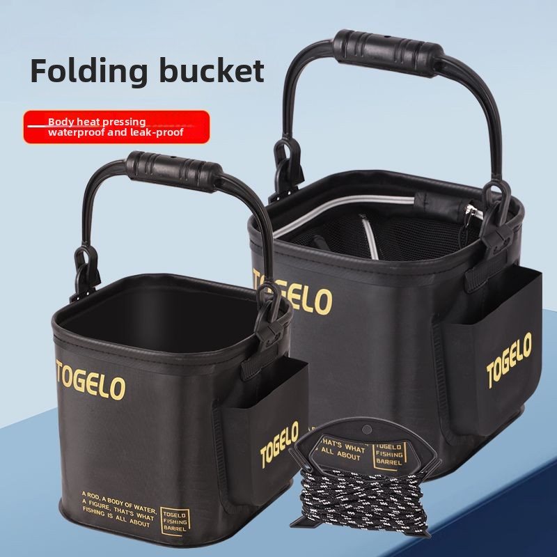 دلو السمك دلو صيد جديد قابل لل - مراجعة Fishing Equipment In وسعره