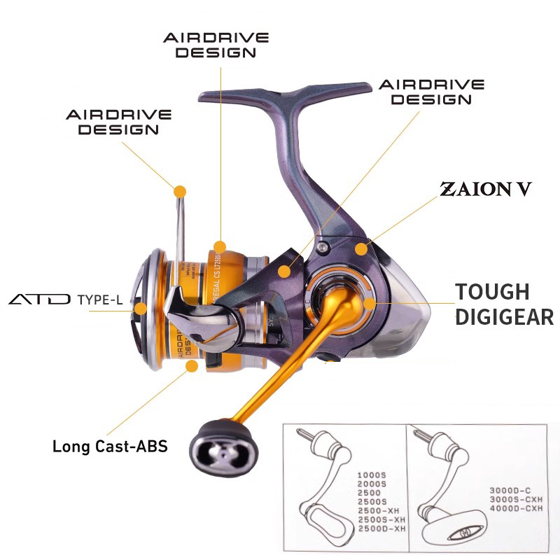 دايوا ريجال 2024 جديد LT1000S  - مراجعة Shimano Reel Stradic وسعره