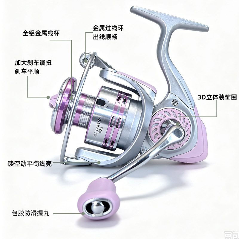 بكرة صيد دوارة ذات بكرة معدنية - مراجعة Electric Fishing Reel وسعره