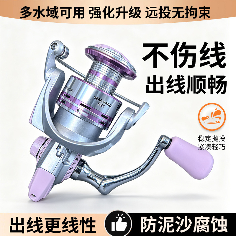 بكرة صيد دوارة ذات بكرة معدنية - مراجعة Electric Fishing Reel وسعره