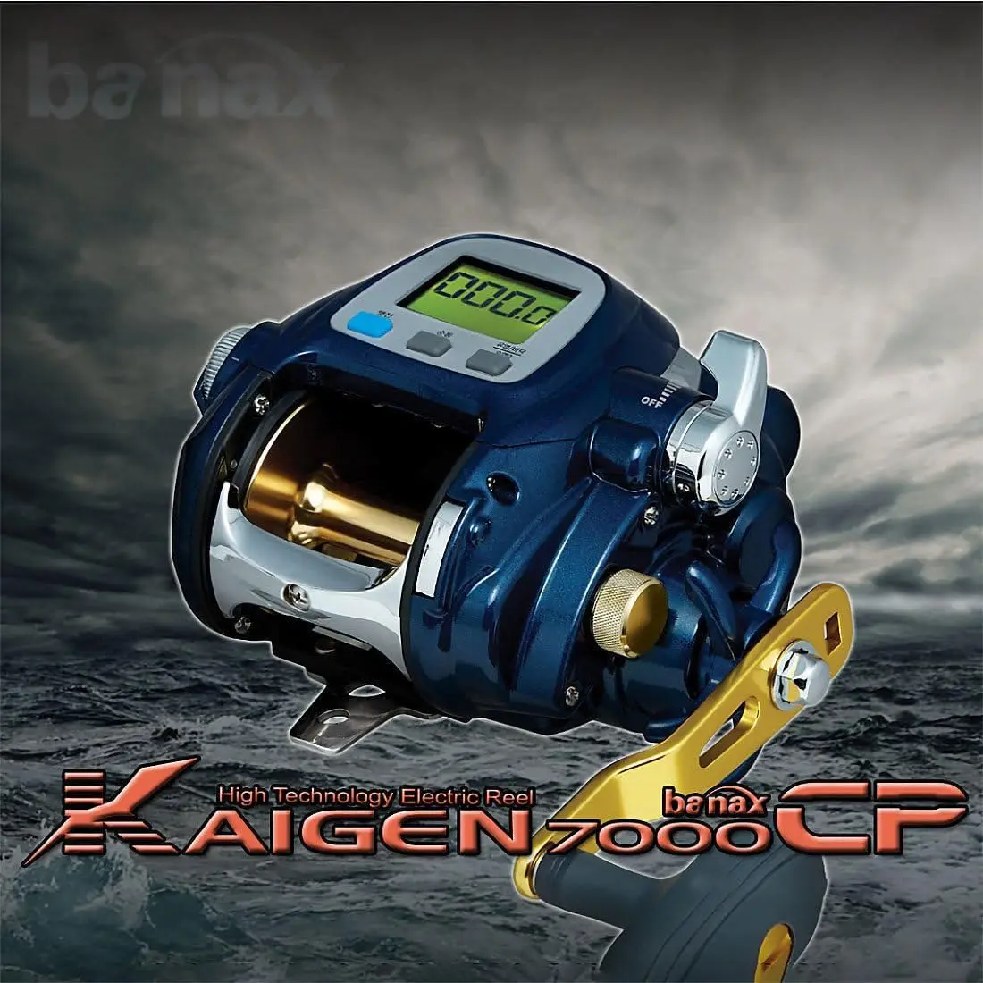 باناكس كايجن 7000CP بكرة صيد ك - مراجعة Electric Fishing Reel وسعره