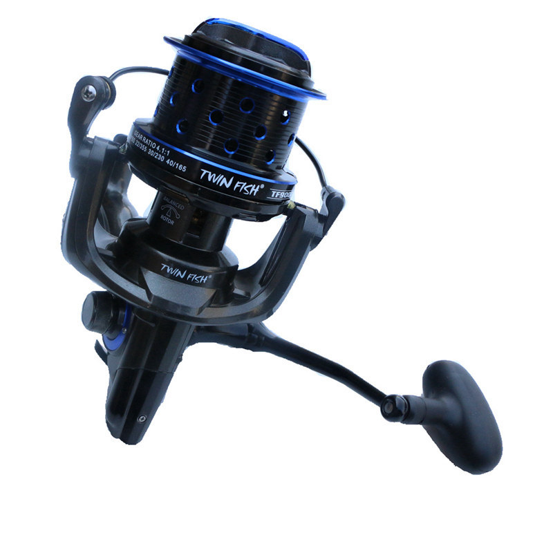 بكرة صيد دوارة بدون فجوة بمحور - مراجعة Electric Fishing Reel وسعره