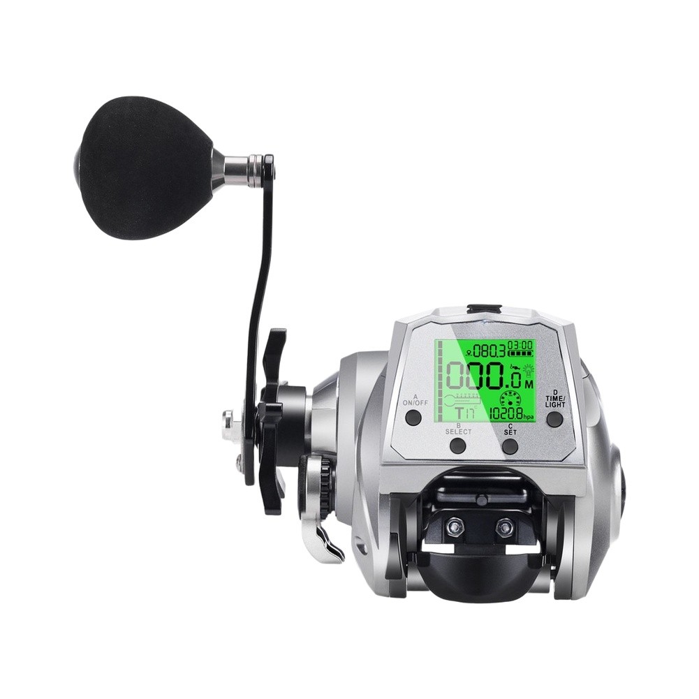 عجلة صيد كهربائية TX1200 بنسبة - مراجعة Electric Fishing Reel وسعره