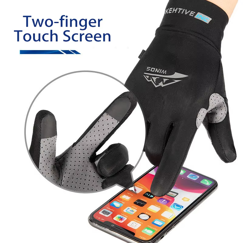 قفازات ركوب الدراجات من الحرير - مراجعة Fishing Rod Glove وسعره