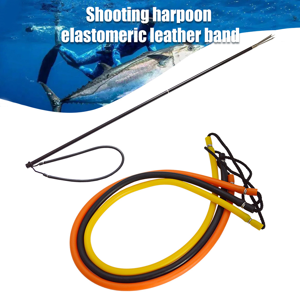 1 قطعة الأربطة المطاطية Spearg - مراجعة Fishing Equipment In وسعره